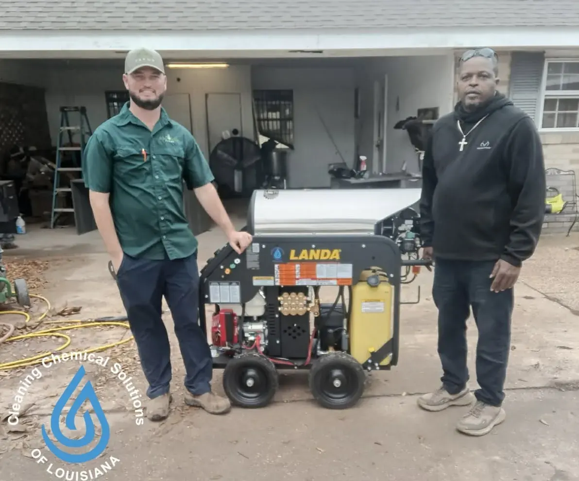 Equipment leaving the shop with its new owner
